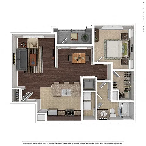 Floor plan A1B