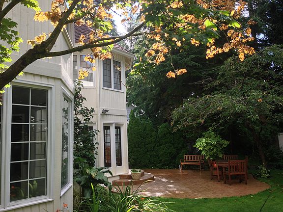 Large back patio 