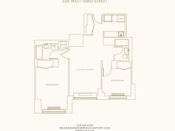2nd image of 520 W 43rd St APT 31K