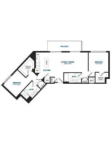 Floor plan B14PH - Chase