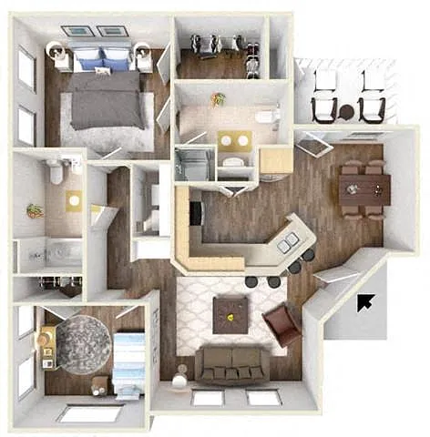 Floor plan B2