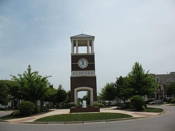 Clock tower near neighborhood farmers market!