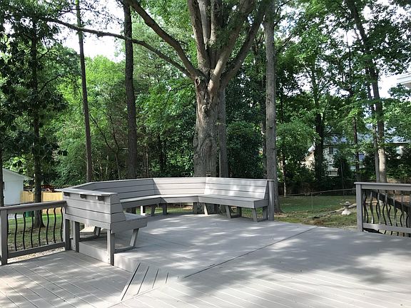 Outdoor patio seating