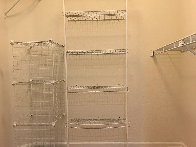 Walking Closet in Master Bedroom