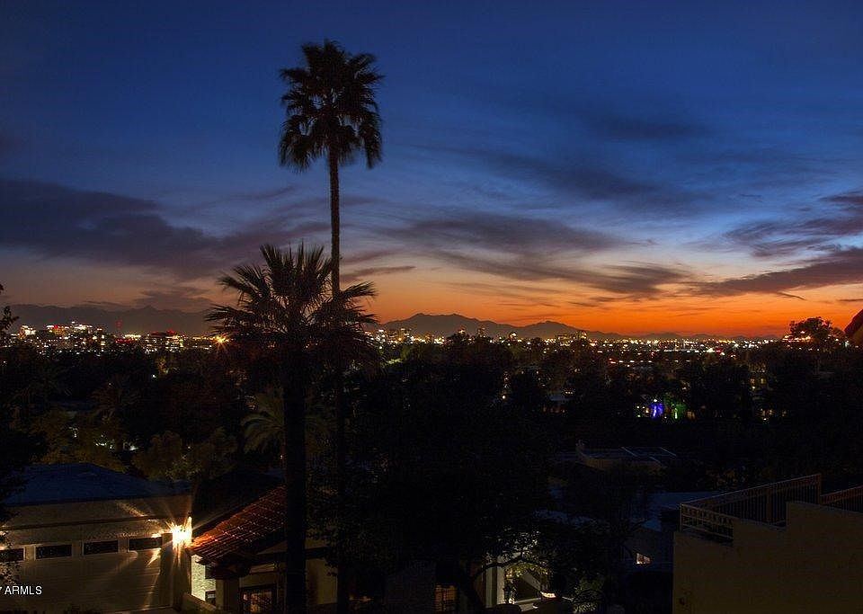 City Lights From Backyard