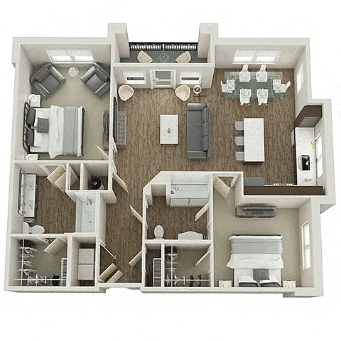 Floor plan HAMPTON