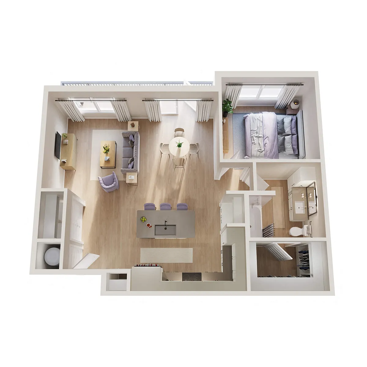 Floor plan A6