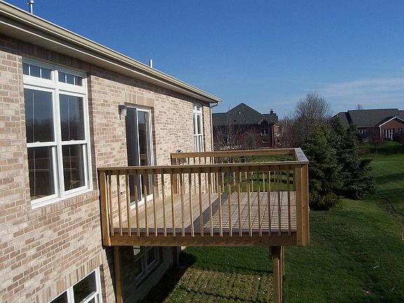 Balcony for outdoor enjoyment