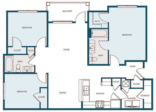 Floor plan C1