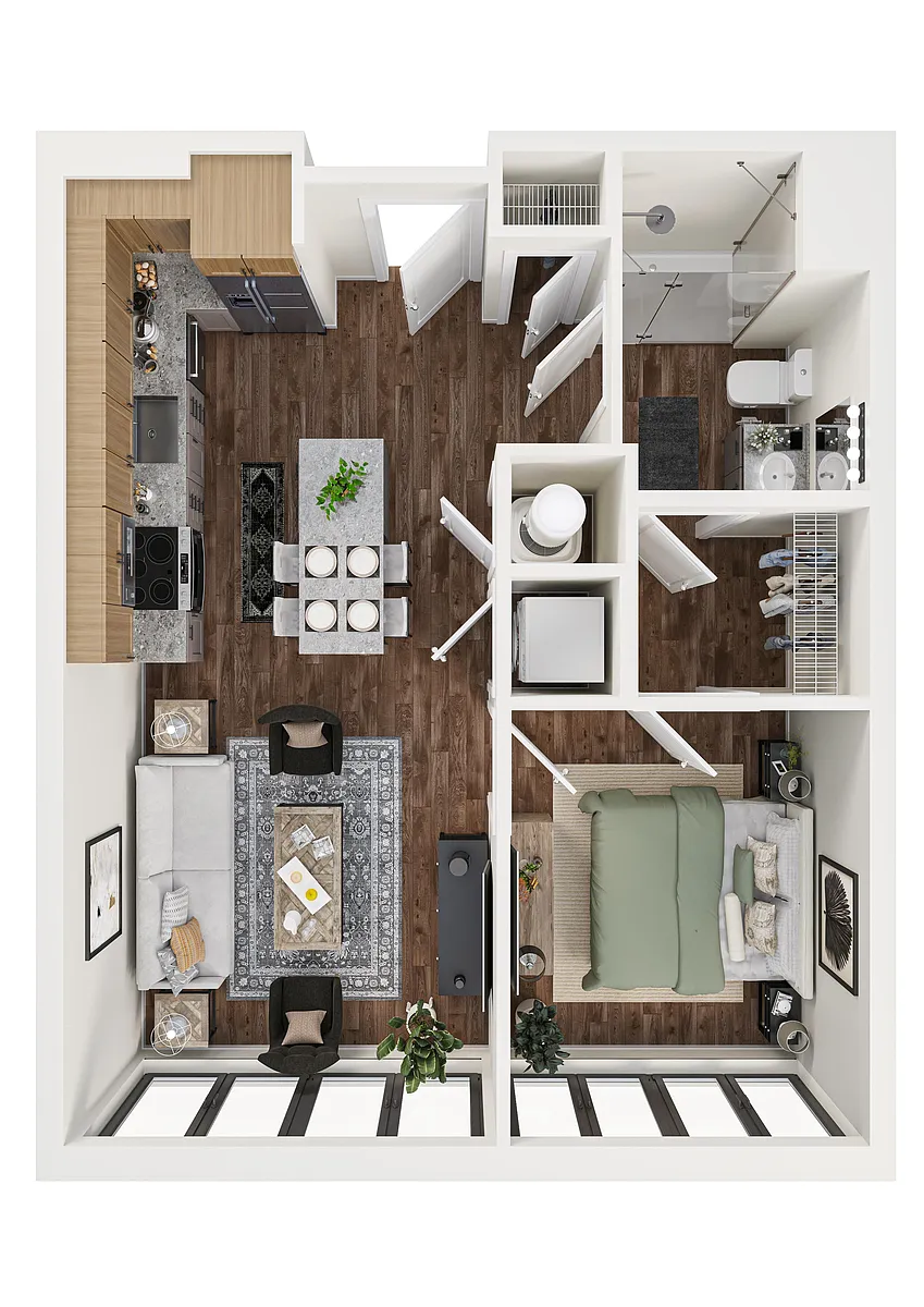Floor plan 1A