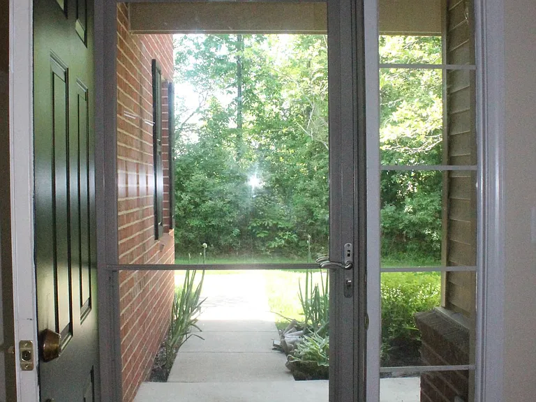 your front foyer