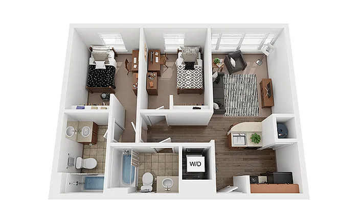 Floor plan The Haywood Platinum