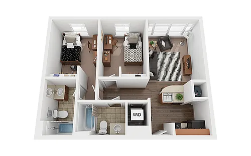 Floor plan The Haywood Platinum