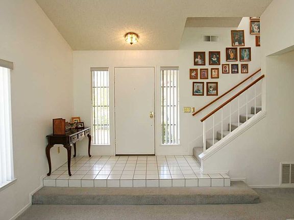 Step down into formal livingroom.