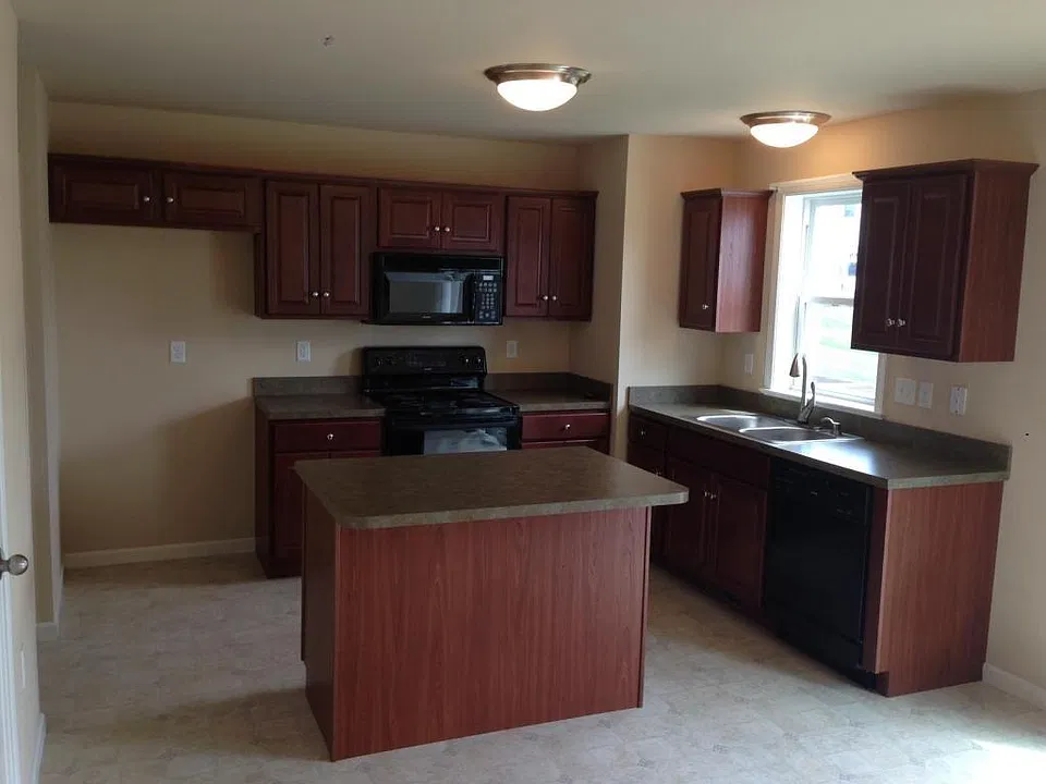 Kitchen, including island. Refrigerator is not shown, but is included. Morning sunlight!