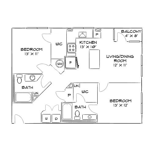Floor plan Design 2C
