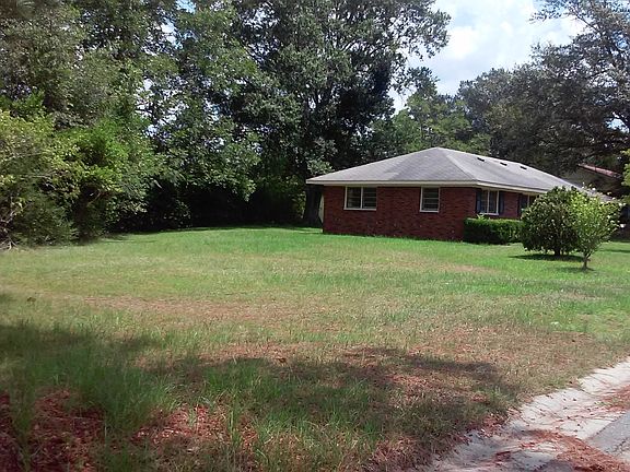 Side view of extra land