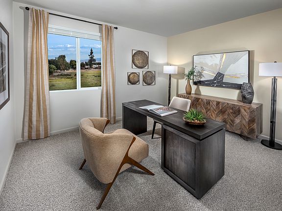 Modeled Residence 3 at a nearby Meritage community.