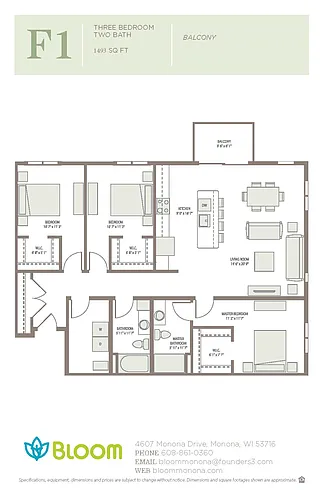 Floor plan F1