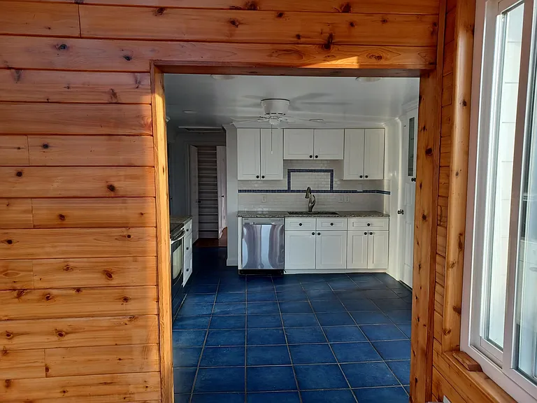 kitchen from sunroom