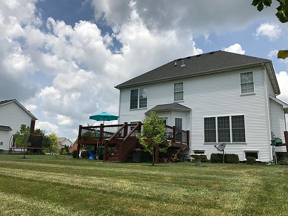View from back yard