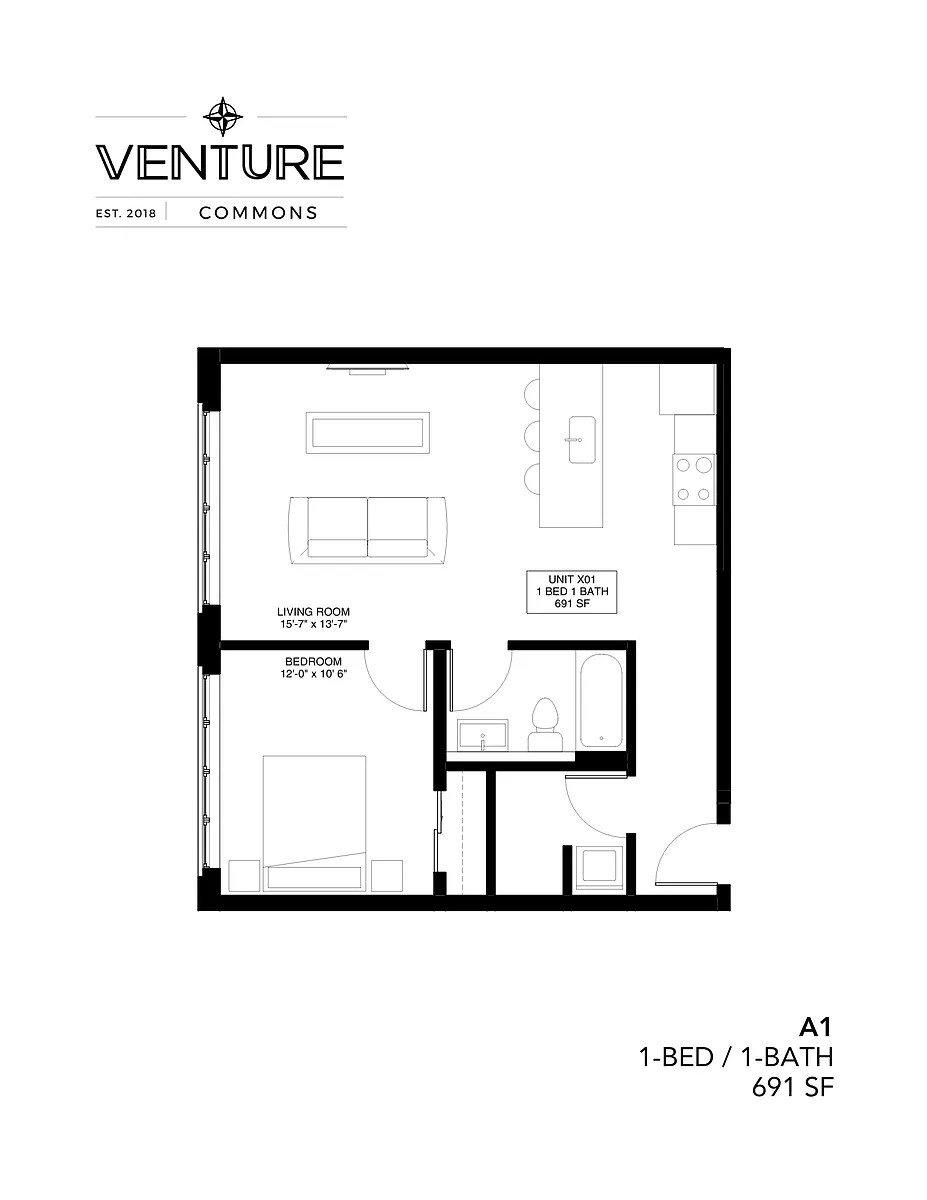 Floor plan A1