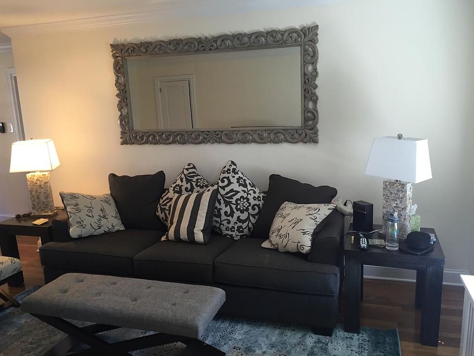 furnished living room