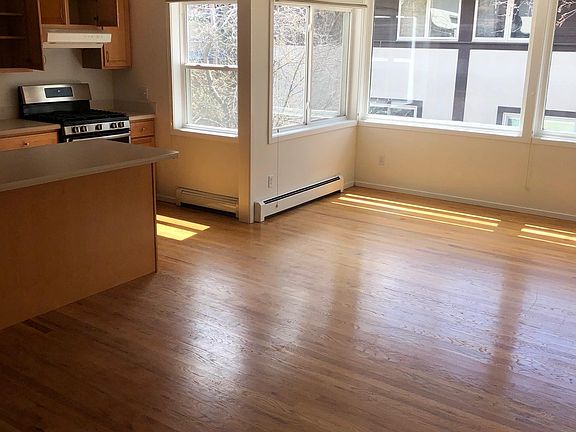 kitchen/living room - south facing means lots of natural light