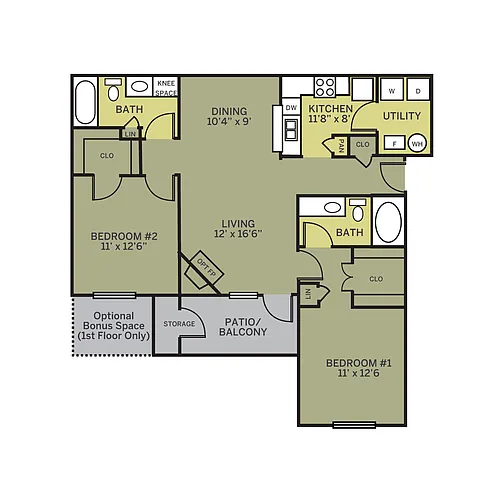 Floor plan The Cobblestone