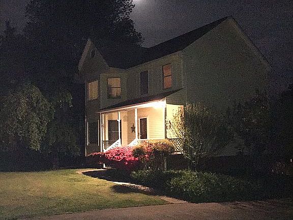 Full moon in the spring