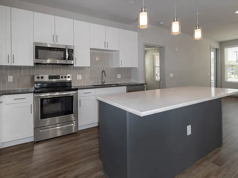 Kitchen with Stainless Steel Appliances