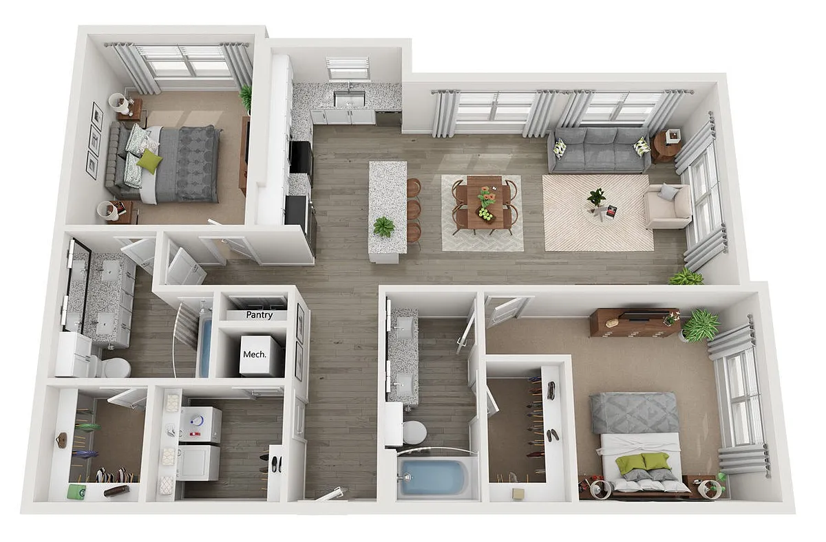 Floor plan B2