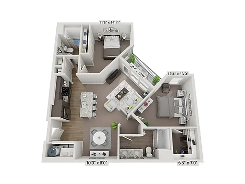 Floor plan B3 - Endeavor