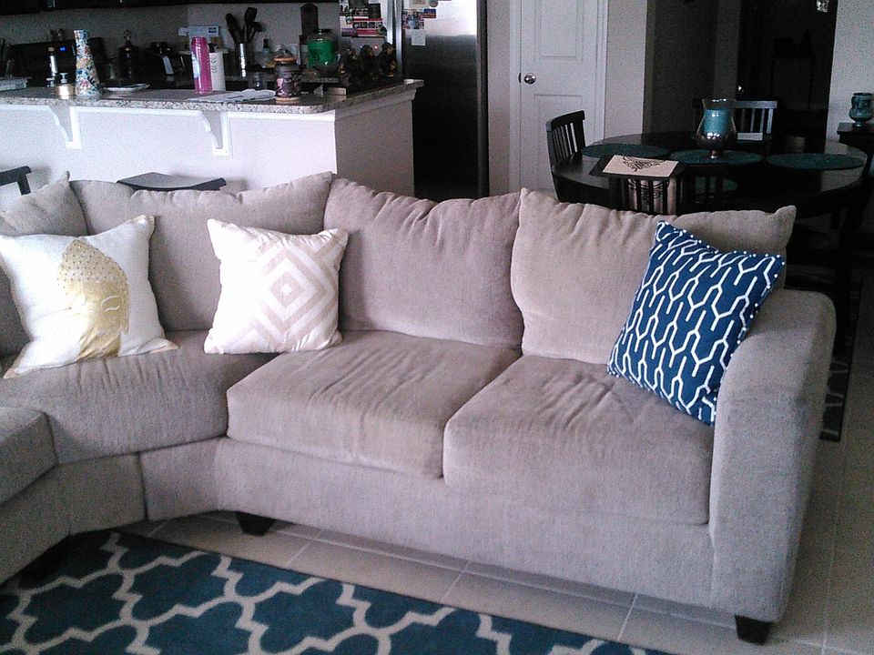 View from Living Room-Dining and kitchen visable