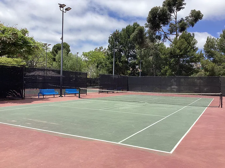 Recreation Center - tennis courts