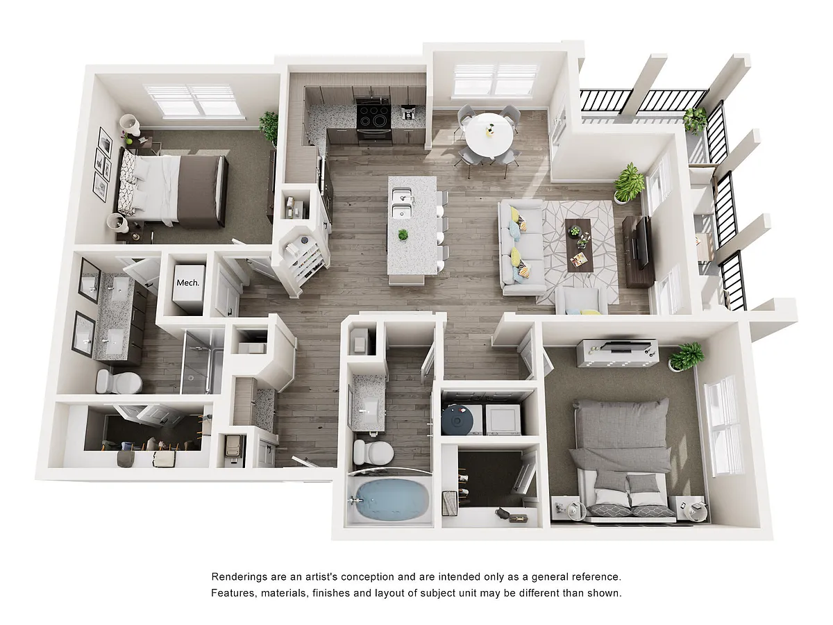 Floor plan B4