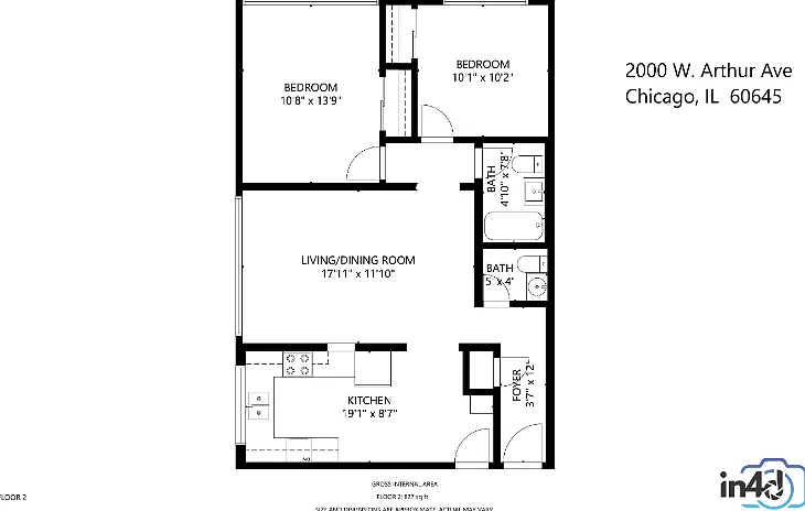 2000 W Arthur Ave #2NW