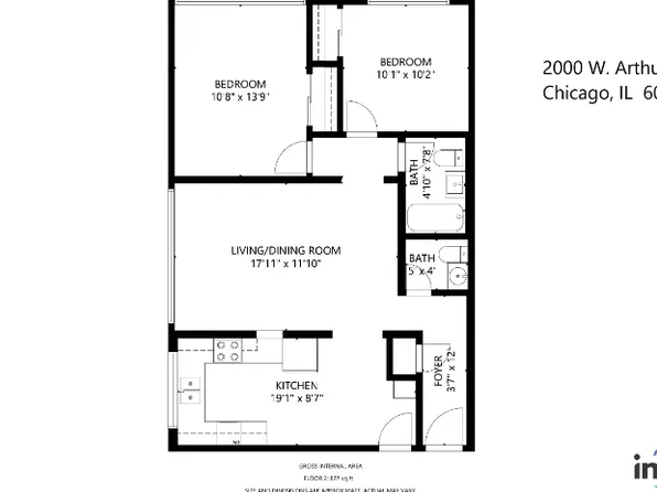 2000 W Arthur Ave #2NW, Chicago, IL 60645