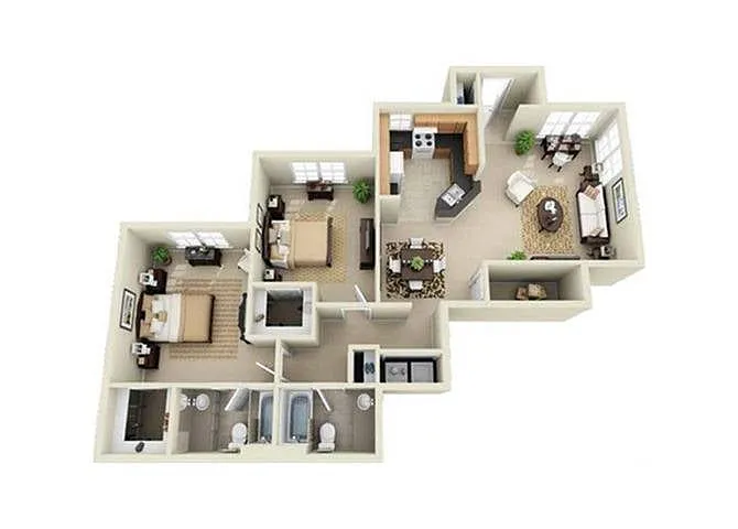 Floor plan B1
