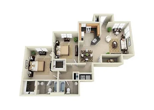 Floor plan B1R