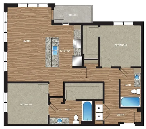 Floor plan B7
