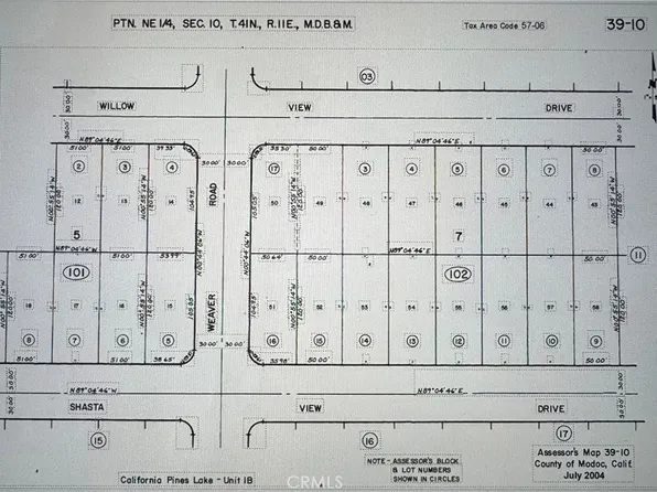 LOT 39-102-009-0 58, Alturas, CA 96101
