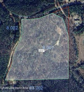25 / Acres, Alexander City, AL, 35010