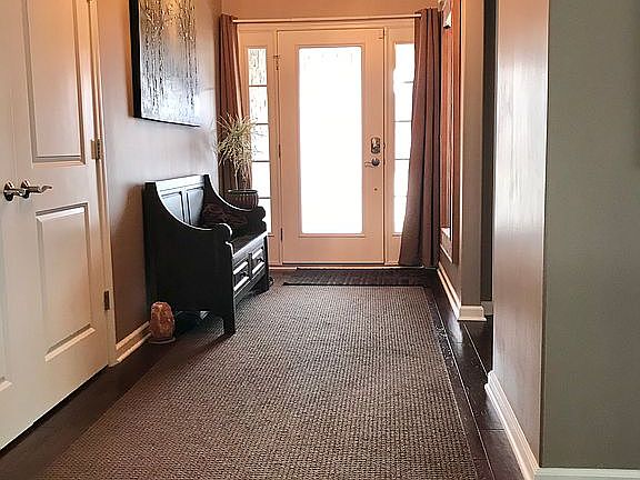 wide entry with coat closet