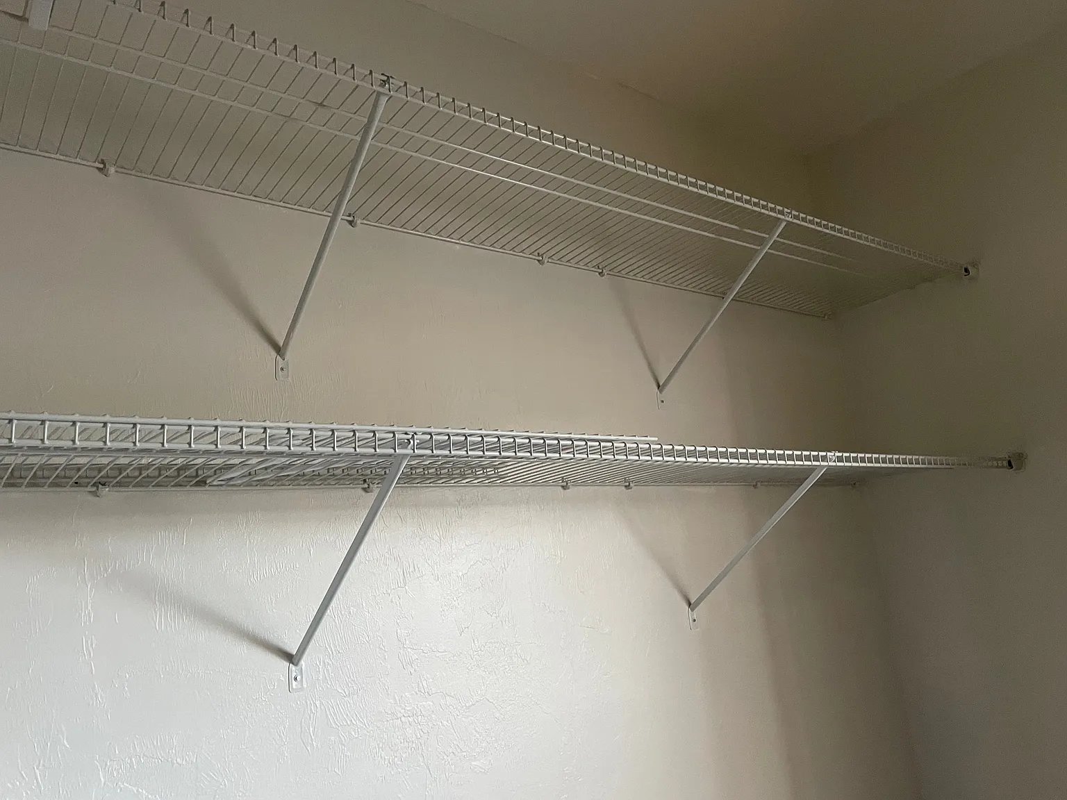 master suite walk-in closet view 2