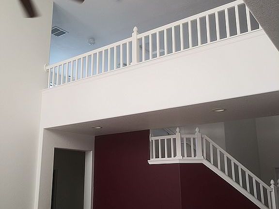 Main level looking up 2 loft