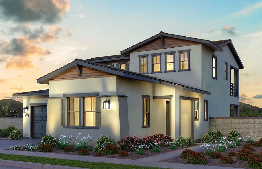 Plan 3 Modern Craftsman Elevation C