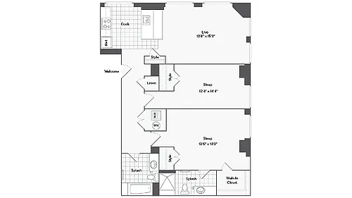Floor plan Concord