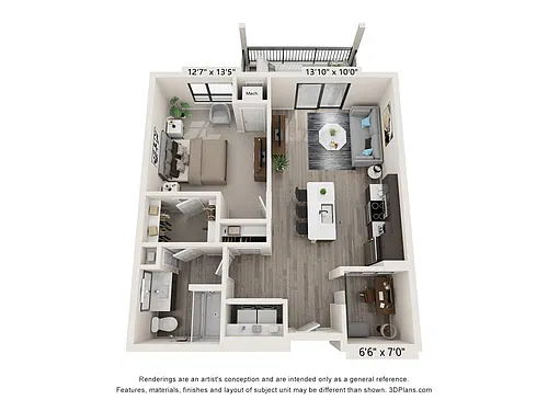 Floor plan A7