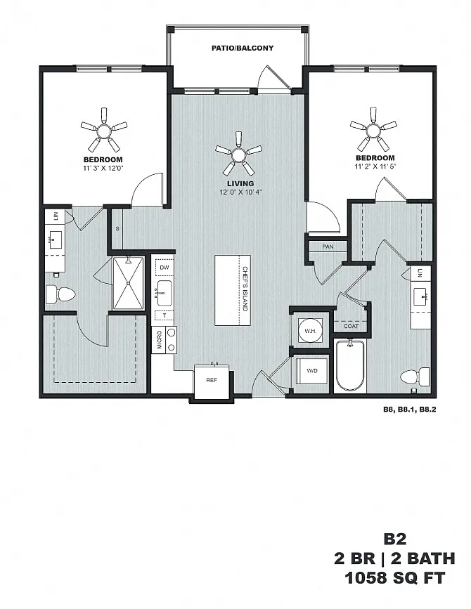 Floor plan B2